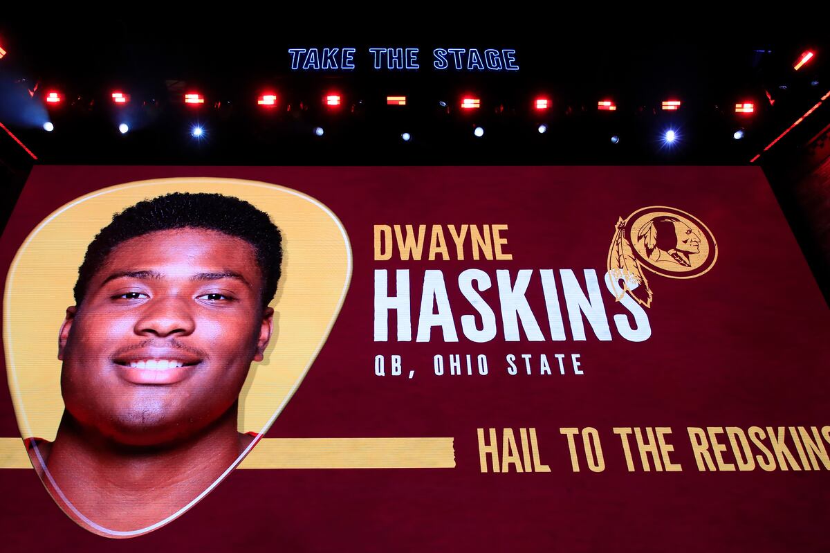 Dwayne Haskins 'The League Done Messed Up' After QB Slips to Redskins