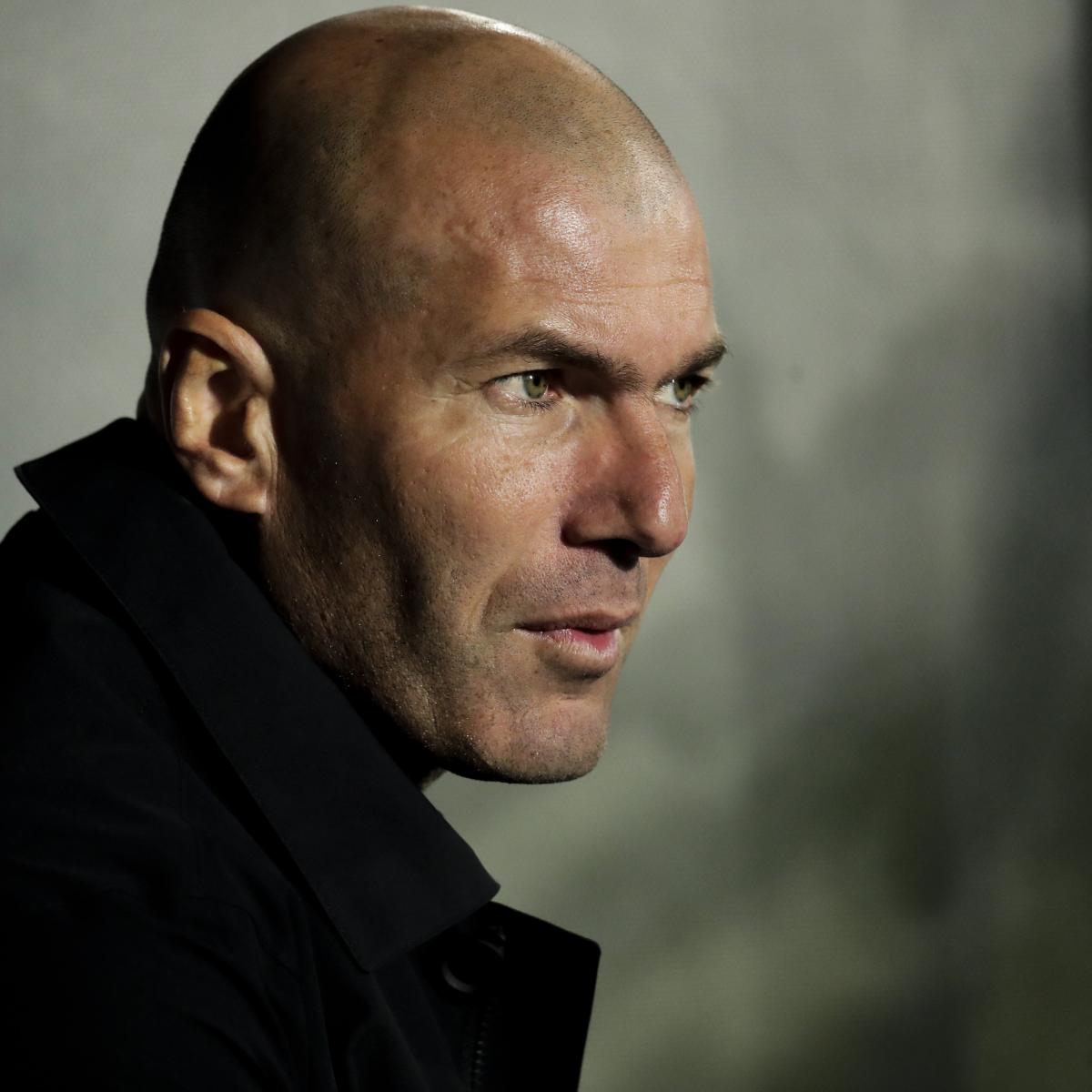 Zinedine Zidane: Getafe Draw Sparked 'Anger' in Real Madrid Dressing ...