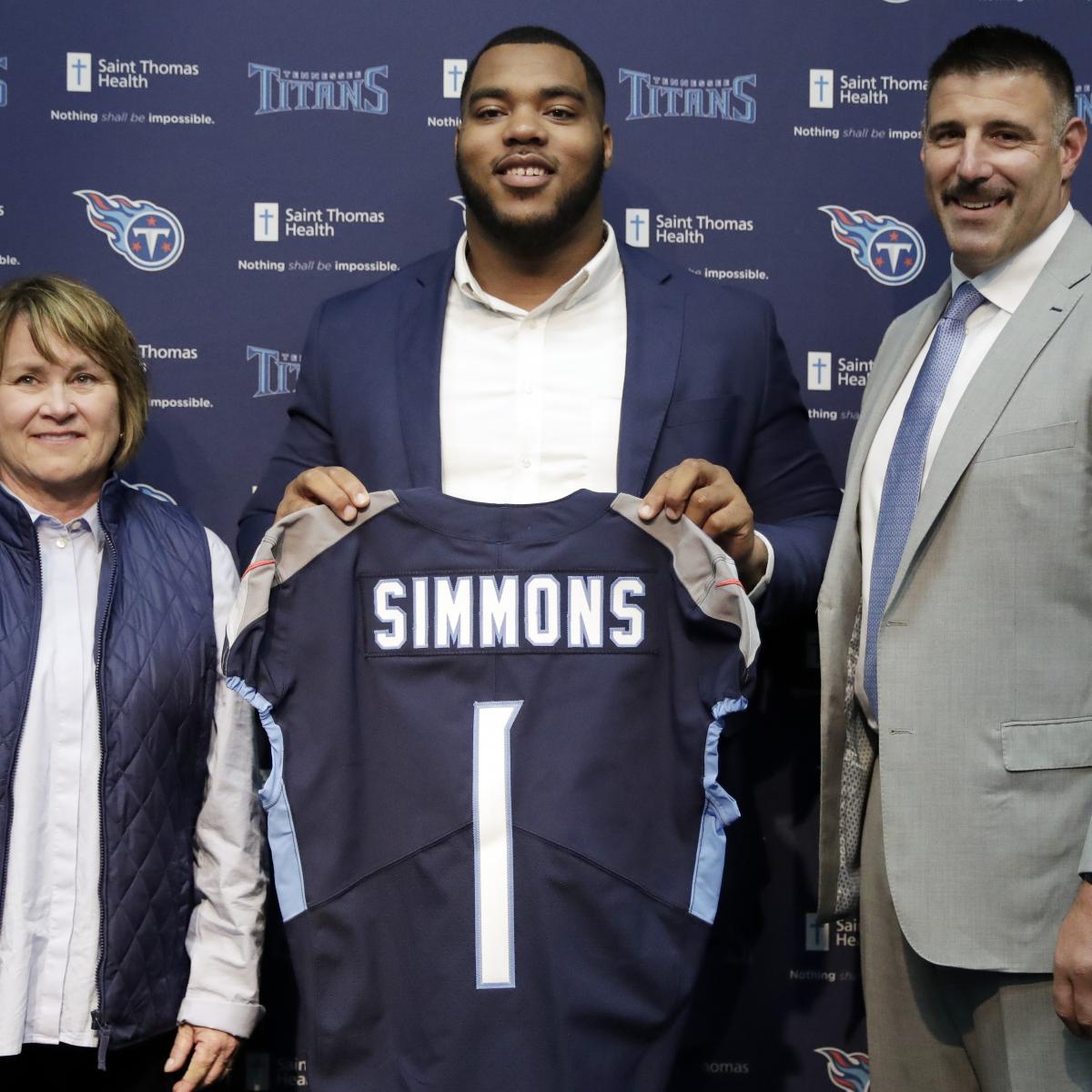 Titans DL Jeffery Simmons Still Uplifted by the Trust Amy Adams