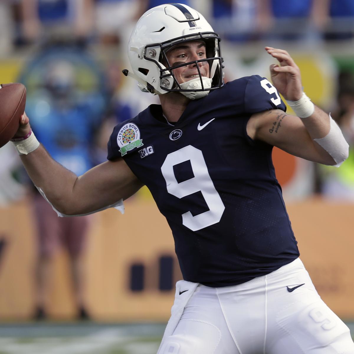 Ravens Draft Penn State QB Trace McSorley to Compete as Lamar Jackson's  Backup, News, Scores, Highlights, Stats, and Rumors
