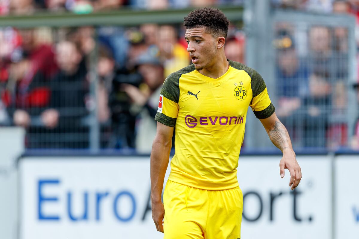 Dortmund Rule Out Jadon Sancho Sale Again Amid Manchester ...