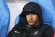 PSG's Neymar sits on the bench after loosing the French Cup soccer final between Rennes and Paris Saint Germain at the Stade de France stadium in Saint-Denis, outside Paris, France, Saturday, April 27, 2019. (AP Photo/Thibault Camus)