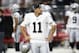 Oakland Raiders kicker Sebastian Janikowski watches pre game prior to an NFL preseason football game, Saturday, Aug. 12, 2017, in Glendale, Ariz. (AP Photo/Ross D. Franklin)