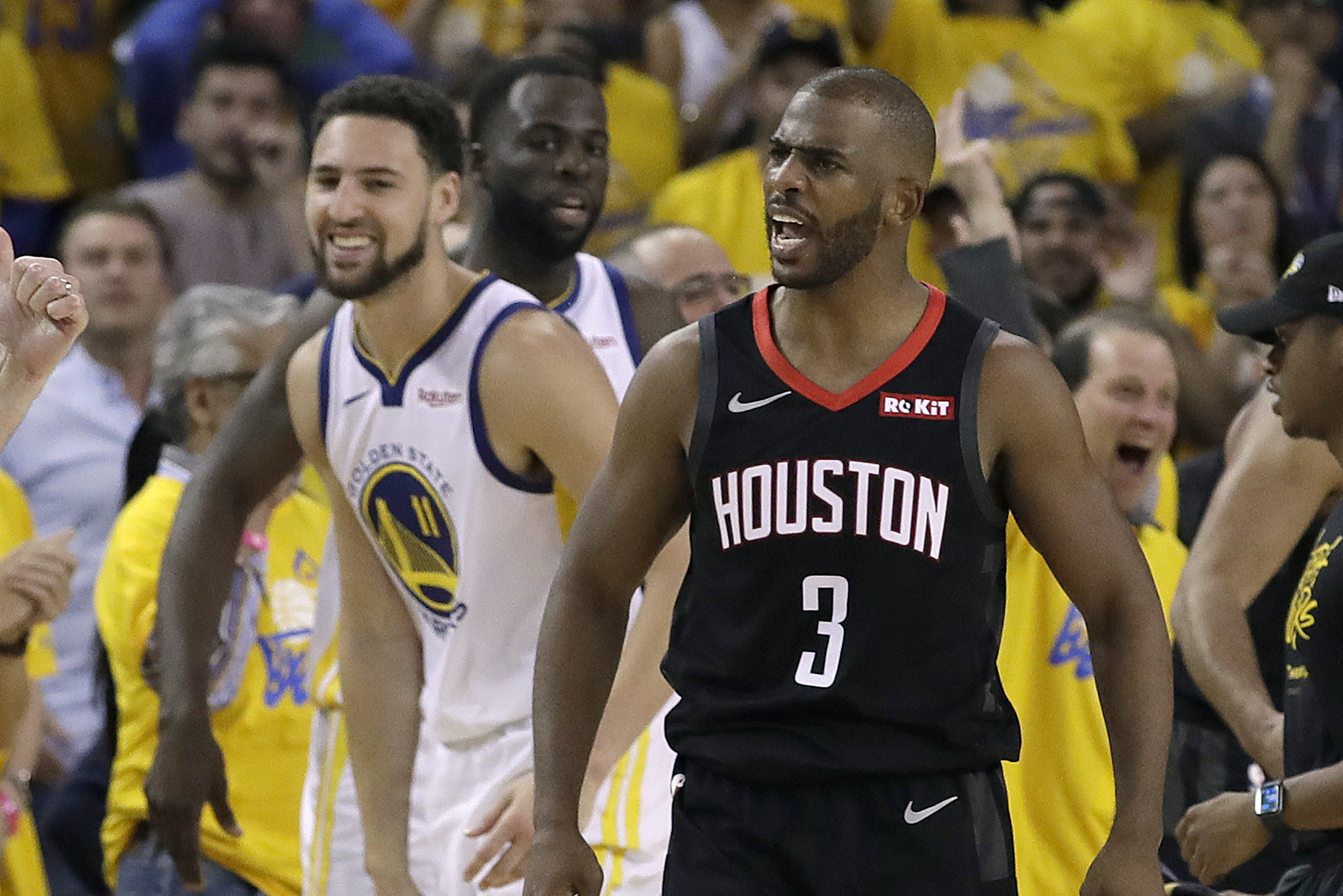 Chris Paul Says The 2017-18 Houston Rockets' Only Goal Was To Defeat The  Golden State Warriors, Fadeaway World