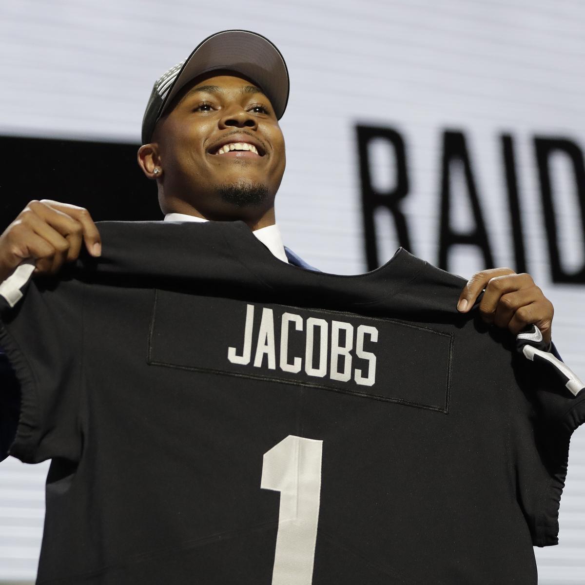 Raiders News No. 24 Overall Draft Pick Josh Jacobs Signs Rookie