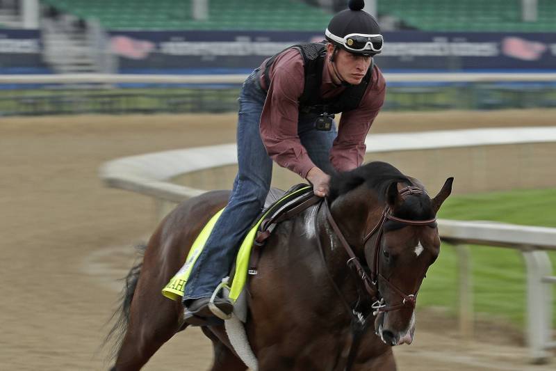 Omaha Beach comes into the Kentucky Derby as the pre-race favorite.