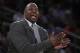 Georgetown head coach Patrick Ewing talks to his team during the first half of an NCAA college basketball game against Seton Hall in the Big East men's tournament, Thursday, March 14, 2019, in New York. (AP Photo/Julio Cortez)
