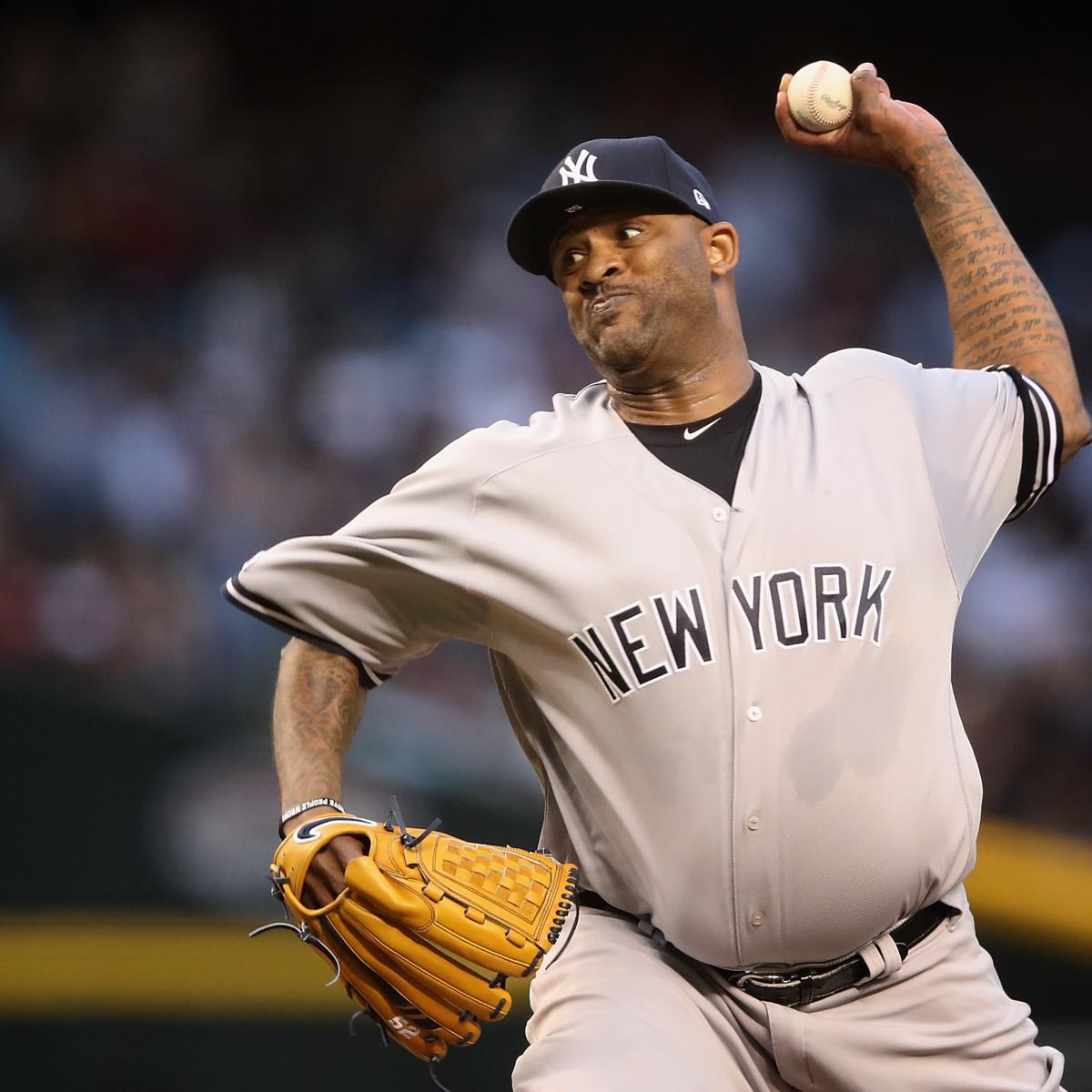 Yankees' CC Sabathia 17th MLB Pitcher with 3,000 Career