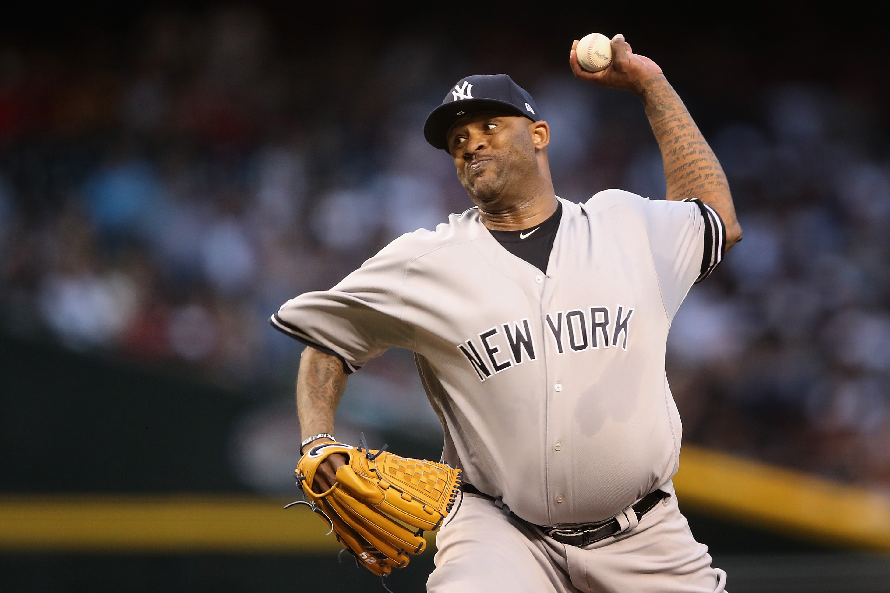 CC Sabathia records 3,000th strikeout