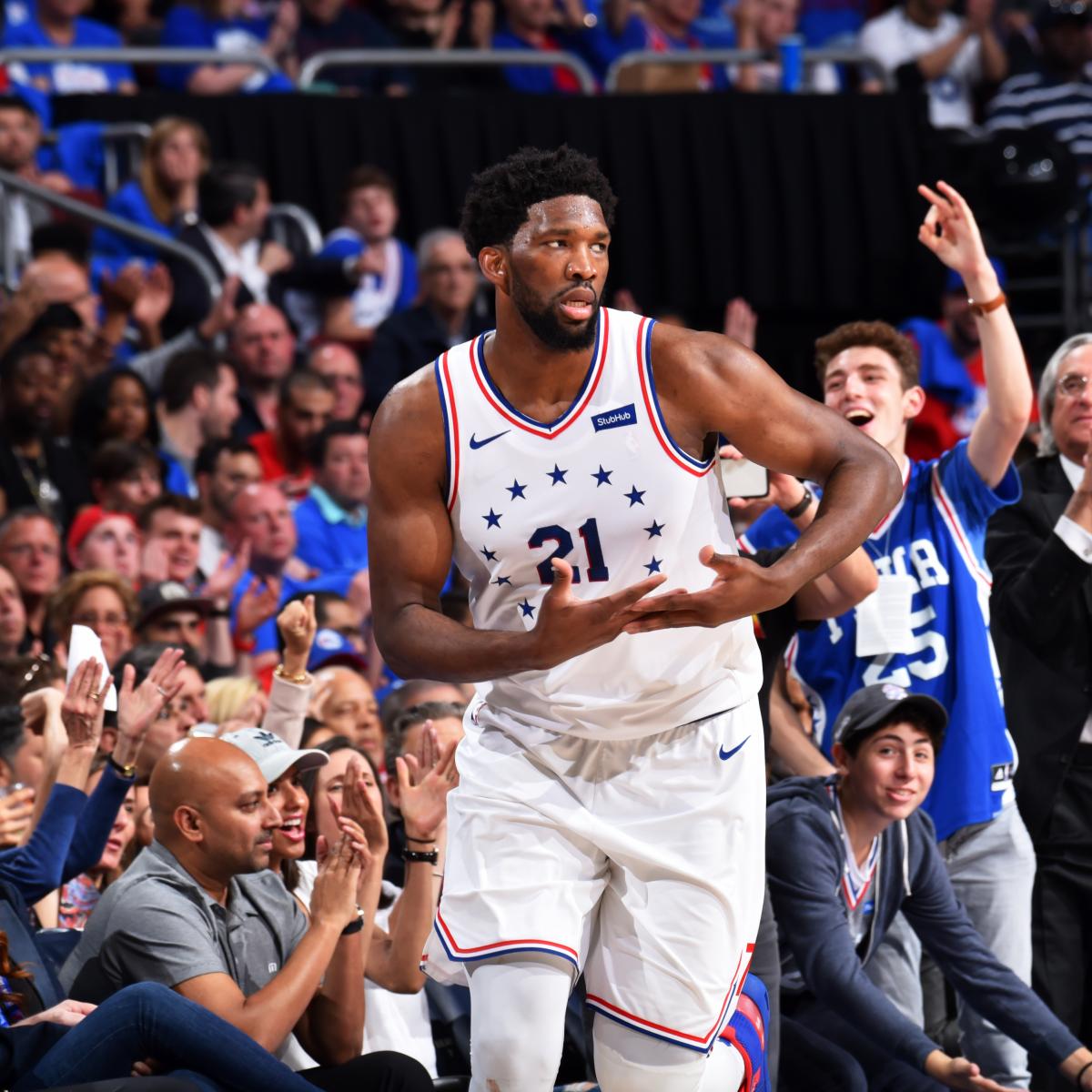 Joel Embiid Erupts For 33 And 10 As 76ers Crush Kawhi Leonard