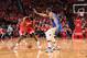 HOUSTON, TX - MAY 4: James Harden #13 of the Houston Rockets handles the ball against Kevin Durant #35 of the Golden State Warriors during Game Three of the Western Conference Semifinals of the 2019 NBA Playoffs on May 4, 2019 at the Toyota Center in Houston, Texas. NOTE TO USER: User expressly acknowledges and agrees that, by downloading and/or using this photograph, user is consenting to the terms and conditions of the Getty Images License Agreement. Mandatory Copyright Notice: Copyright 2019 NBAE (Photo by Andrew D. Bernstein/NBAE via Getty Images)