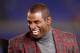 BALTIMORE, MD - OCTOBER 26: NFL Network analyst Deion Sanders appears on set during the Baltimore Ravens and Miami Dolphins game at M&T Bank Stadium on October 26, 2017 in Baltimore, Maryland. (Photo by Rob Carr/Getty Images)