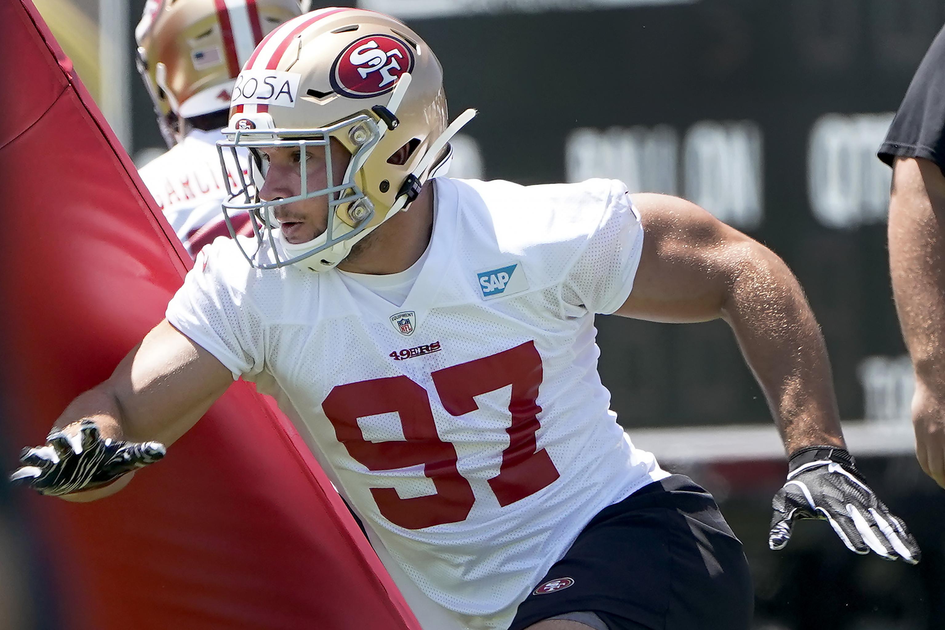 49ers draft pick Nick Bosa getting pass for his political posts