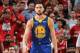 HOUSTON, TX - MAY 4: Klay Thompson, No. 11 Golden State Warriors, faces the Houston Rockets in the third game of the 2012 NBA West Conference semifinals on May 4, 2019, at the Toyota Center in Houston. , in Texas. NOTE TO THE USER: The user acknowledges and expressly agrees that, by downloading and / or using this photo, the user consents to the terms and conditions of the Getty Images License Agreement. Compulsory Copyright Notice: Copyright 2019 NBAE (Photo by Andrew D. Bernstein / NBAE via Getty Images)