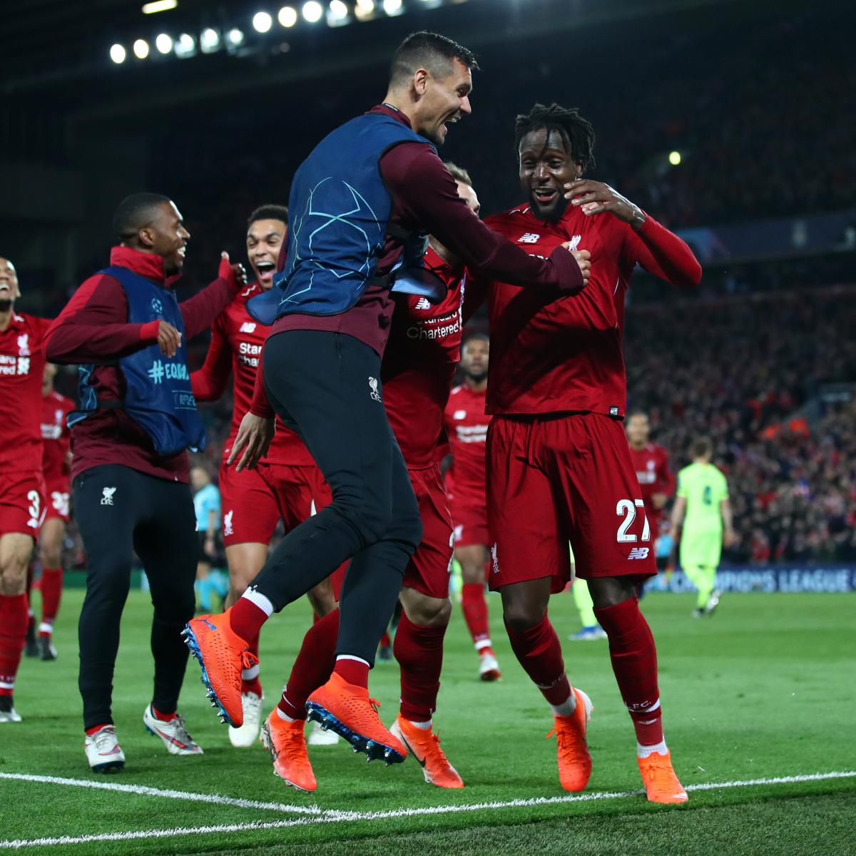 Video Watch Divock Origi Send Liverpool To Ucl Final With Heroic Late Goal Bleacher Report Latest News Videos And Highlights