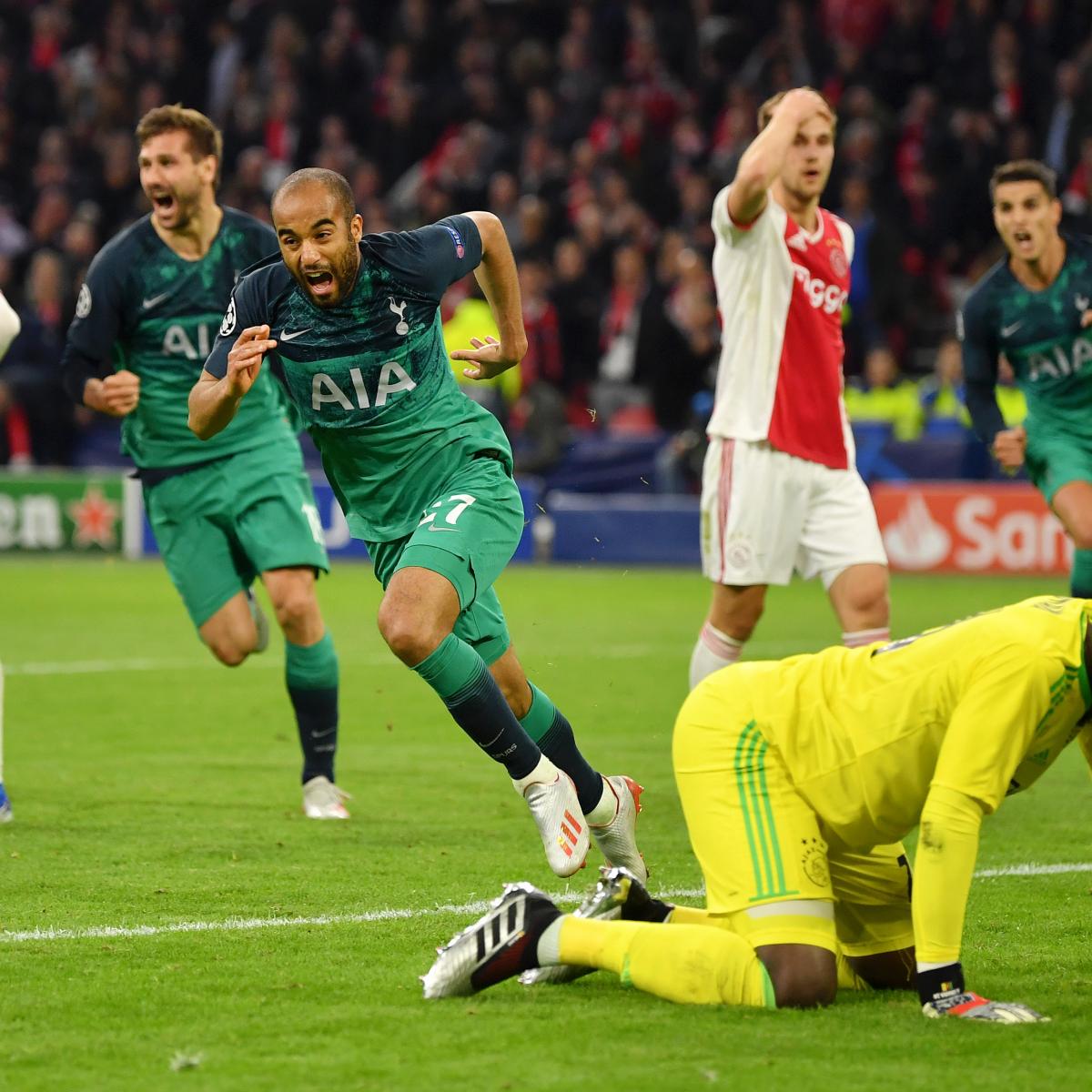 Video: Watch Lucas Moura's Shocking 96th-Minute Goal Send Tottenham to UCL  Final, News, Scores, Highlights, Stats, and Rumors