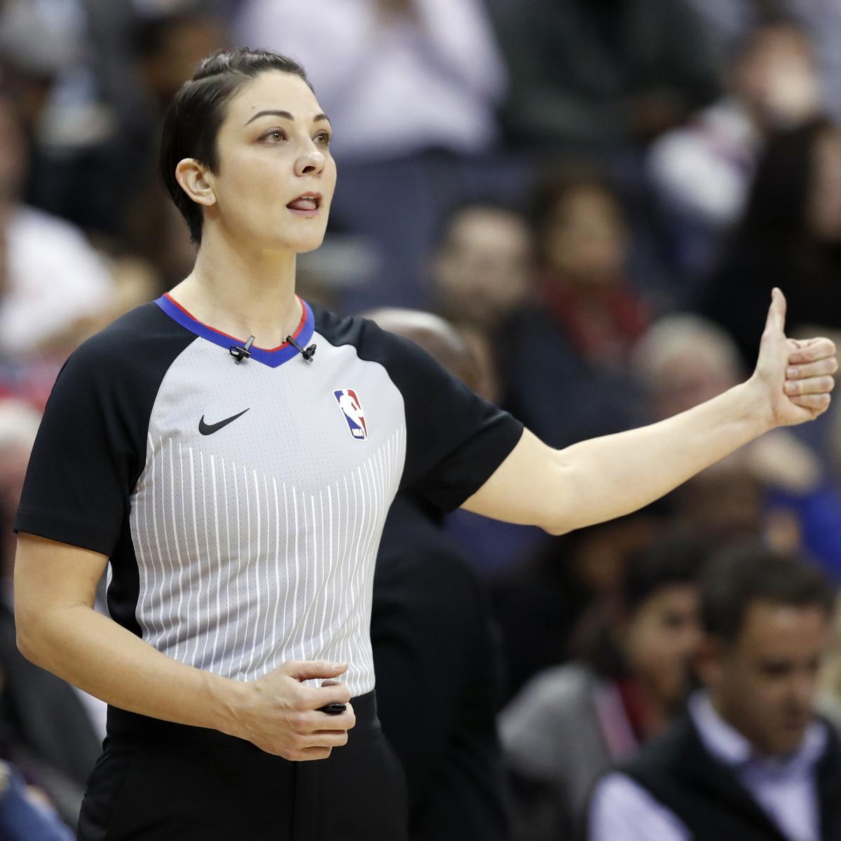 Female referees in the NBA
