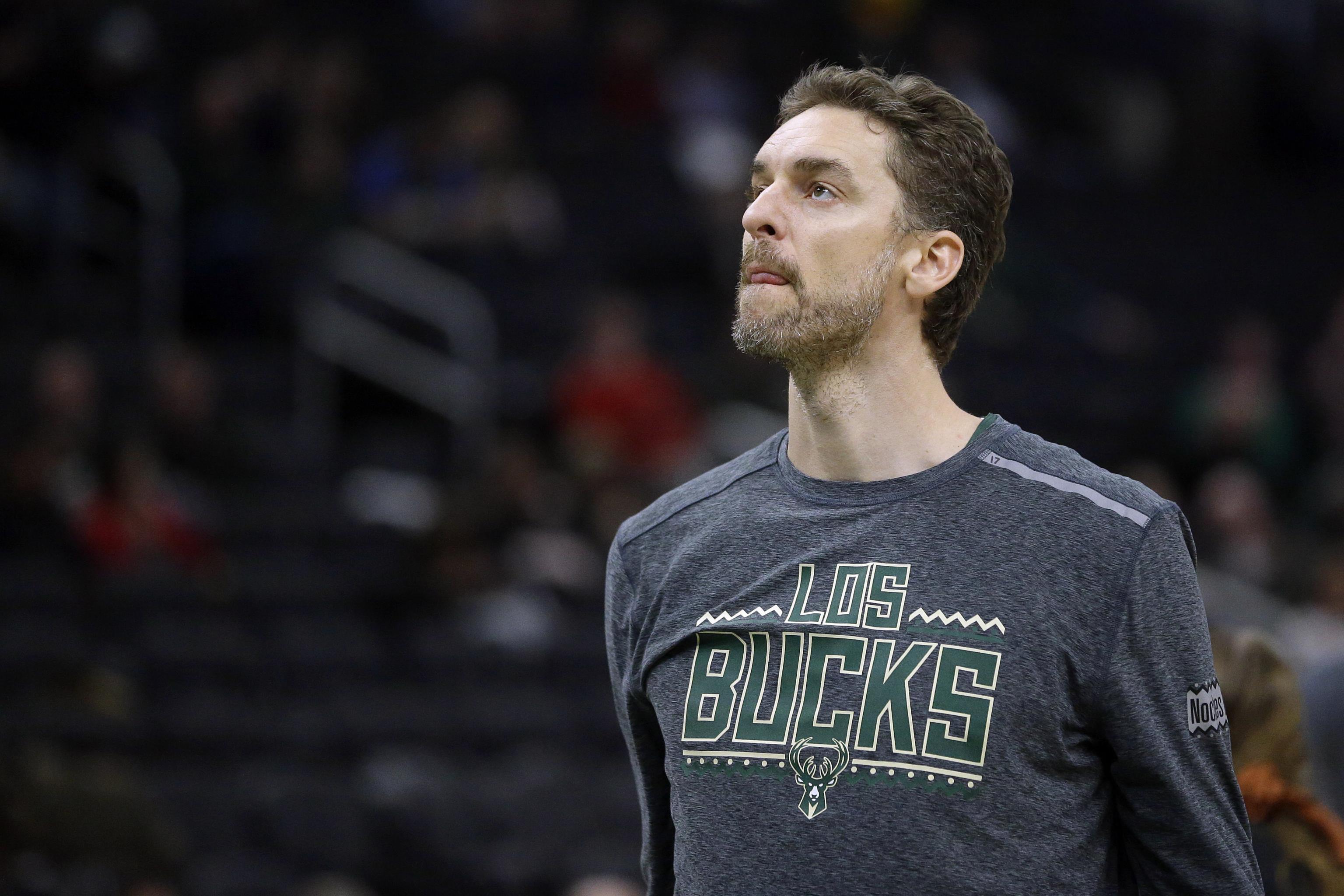 Report: Pau Gasol plans to sign with Bucks following buyout with Spurs