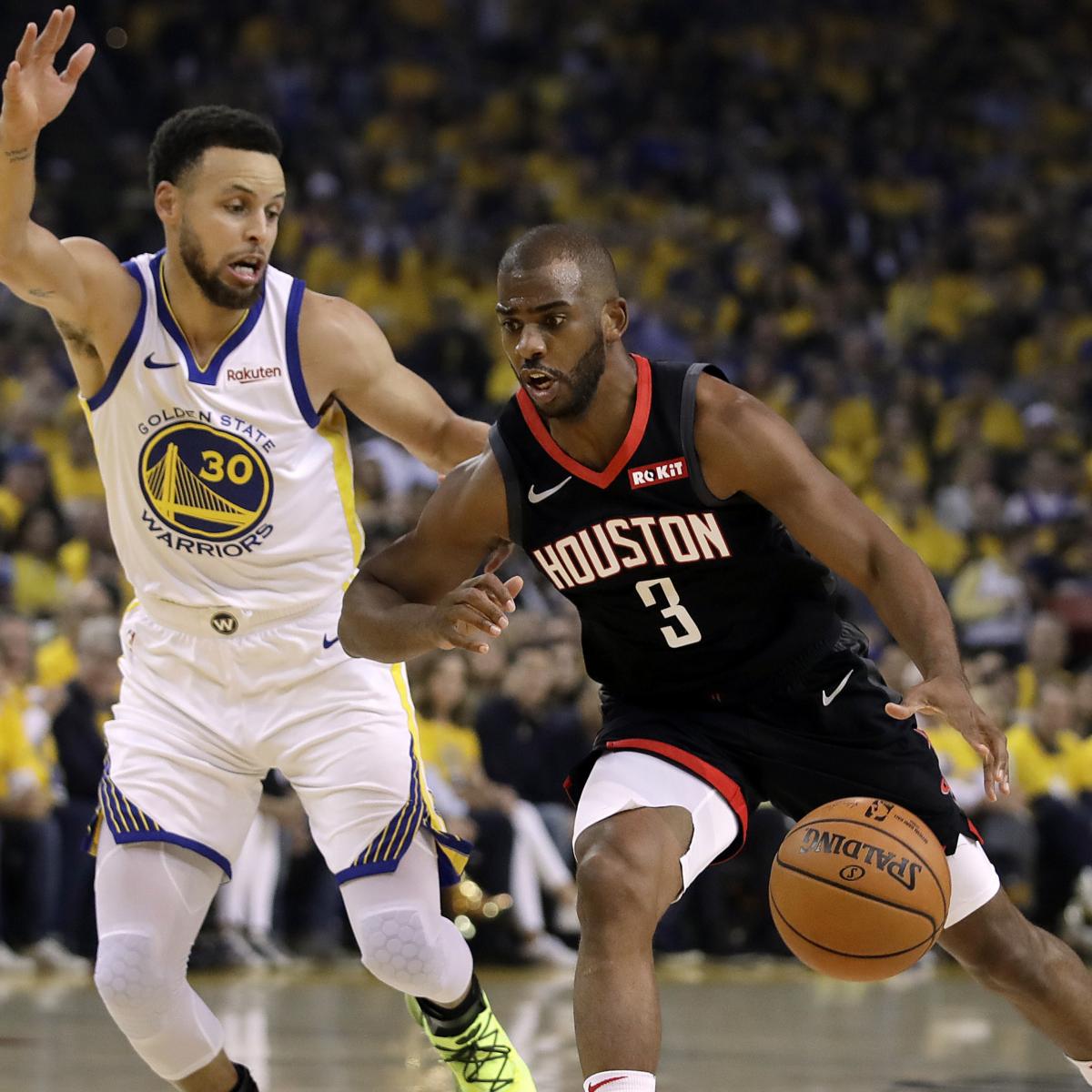 Chris Paul on Rumors He Wants to Leave Rockets: 'I'll Be in Houston, I'm  Happy', News, Scores, Highlights, Stats, and Rumors