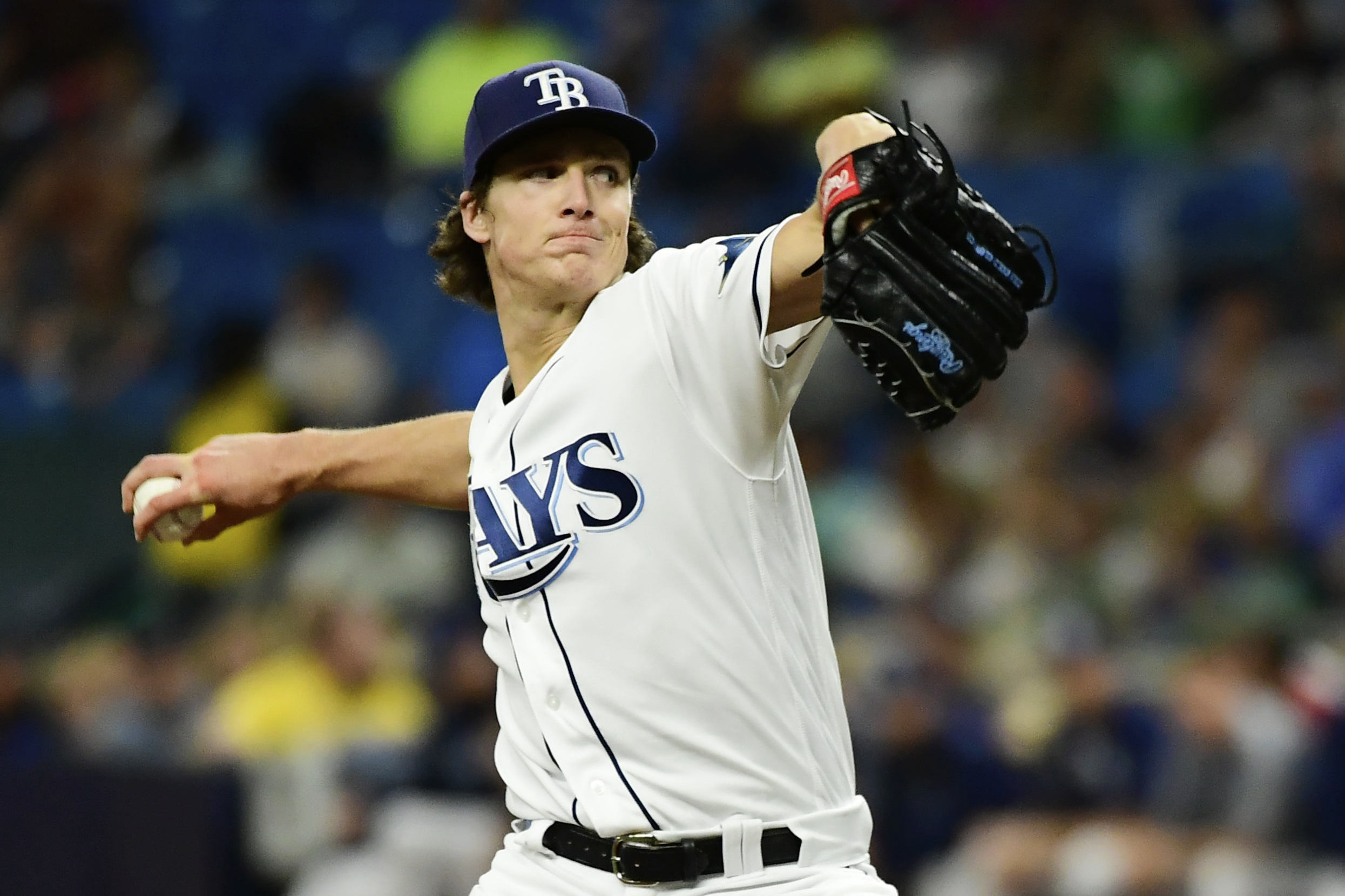 Rays' Tyler Glasnow loses command, control down the stretch