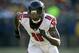 GREEN BAY, WISCONSIN - DECEMBER 09: Julio Jones #11 of the Atlanta Falcons runs a route in the first quarter against the Green Bay Packers at Lambeau Field on December 09, 2018 in Green Bay, Wisconsin. (Photo by Dylan Buell/Getty Images)