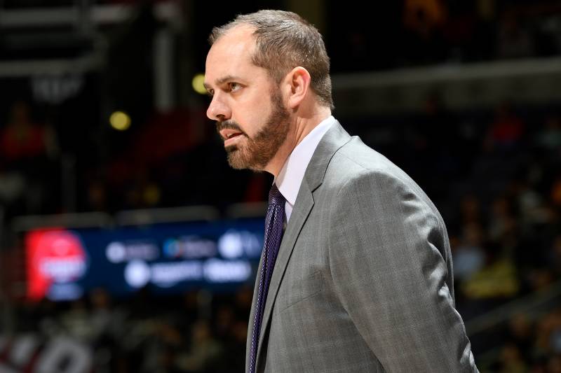 WASHINGTON, DC - DECEMBER 23:  Head coach Frank Vogel of the Orlando Magic watches the game against the Washington Wizards at Capital One Arena on December 23, 2017 in Washington, DC. NOTE TO USER: User expressly acknowledges and agrees that, by downloading and or using this photograph, User is consenting to the terms and conditions of the Getty Images License Agreement.  (Photo by G Fiume/Getty Images)