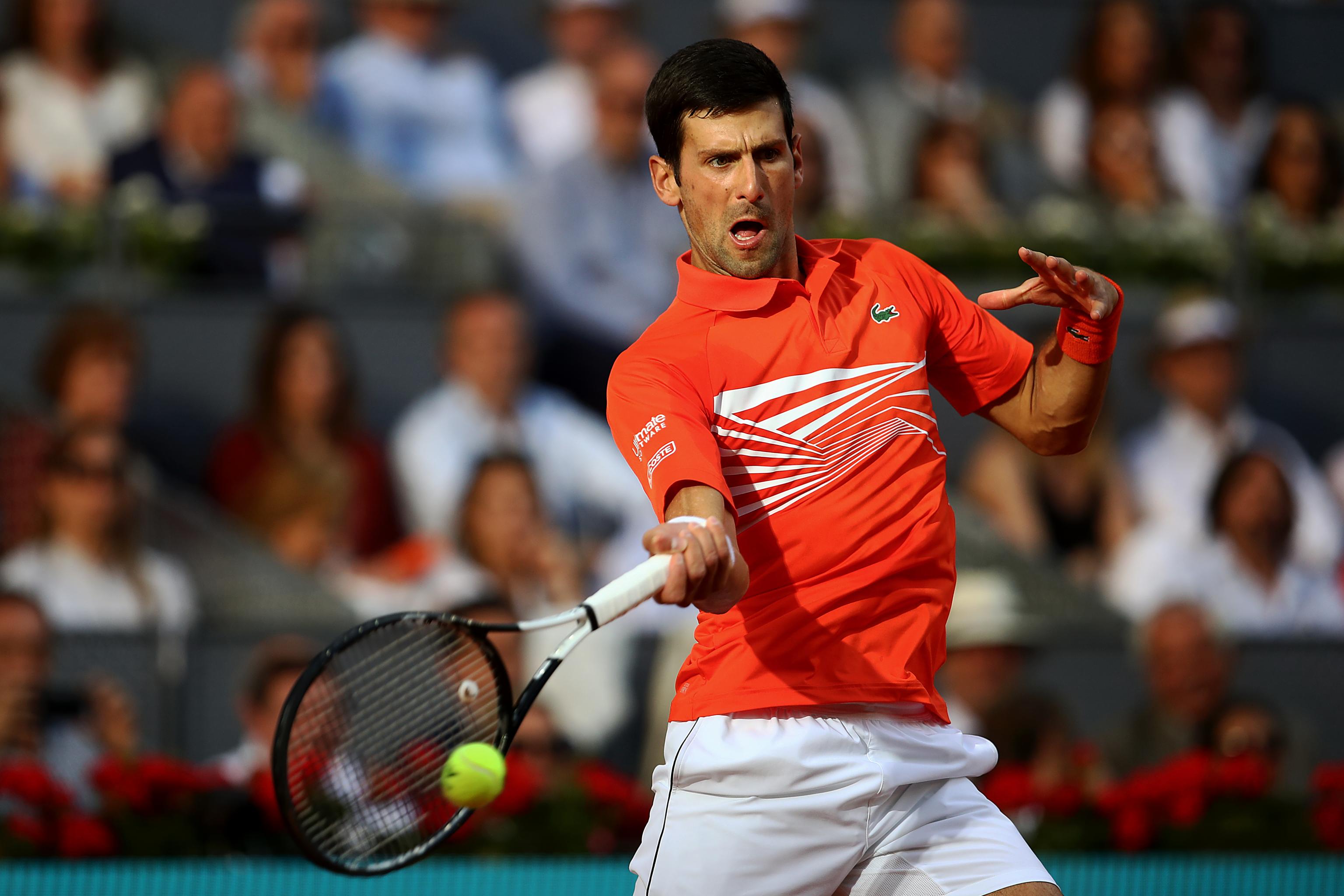 Novak Djokovic Defeats Stefanos Tsitsipas To Win 2019 Madrid Open Final Bleacher Report Latest News Videos And Highlights