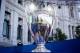 MADRID, SPAIN - MAY 11: Mayor of Madrid recives the UEFA Champions League trophy at the City Hall on May 11, 2019 in Madrid, Spain. (Photo by Pablo Cuadra/Getty Images)