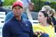 MELBOURNE, AUSTRALIA - DECEMBER 06: Tiger Woods and his girlfriend Erica Herman look on during a Presidents Cup media opportunity at the Yarra Promenade on December 5, 2018 in Melbourne, Australia. The Presidents Cup 2019 will be held on December 9-15, 2019, when it returns to the prestigious Royal Melbourne Golf Club in Australia. (Photo by Scott Barbour/Getty Images)