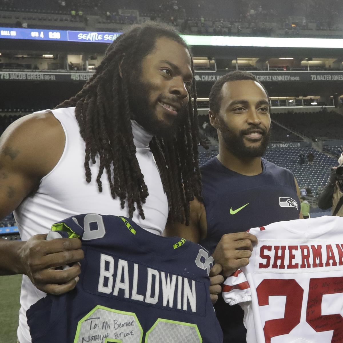Richard Sherman: 'Been an Honor' to Play with Doug Baldwin After WR Retires, News, Scores, Highlights, Stats, and Rumors