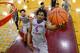 MIDDLE VILLAGE, NEW YORK - APRIL 05: Precious Achiuwa #5 of Montverde Academy attempts a shot against IMG Academy in the semifinal of the GEICO High School National Tournament at Christ the King High School on April 05, 2019 in Middle Village, New York. (Photo by Steven Ryan/Getty Images)