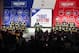NBA Deputy Commissioner Mark Tatum gets ready to announce the order of the picks during the NBA basketball draft lottery Tuesday, May 14, 2019, in Chicago. (AP Photo/Nuccio DiNuzzo)