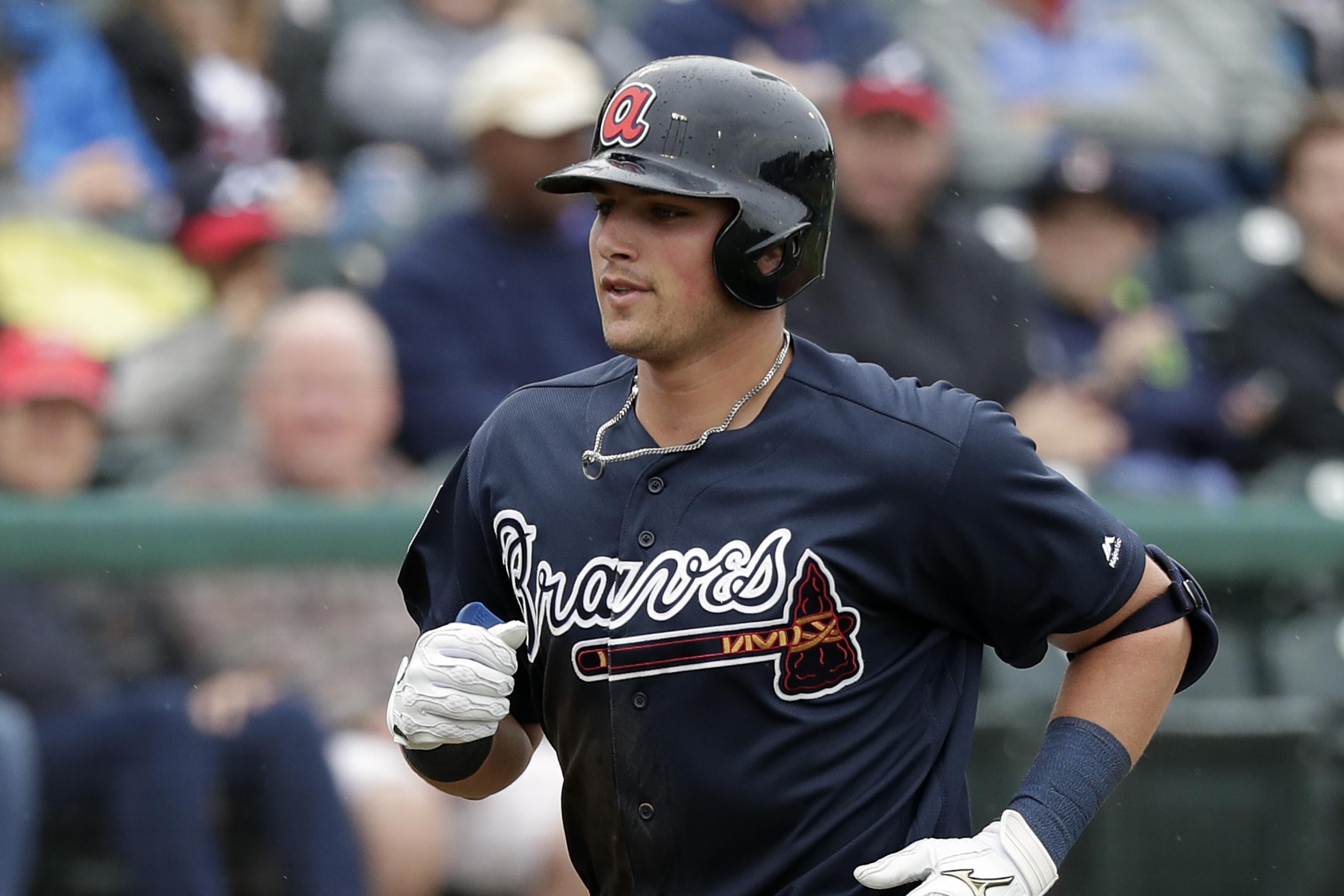 Minor League Baseball on X: Austin Riley does the job for the Braves!   / X