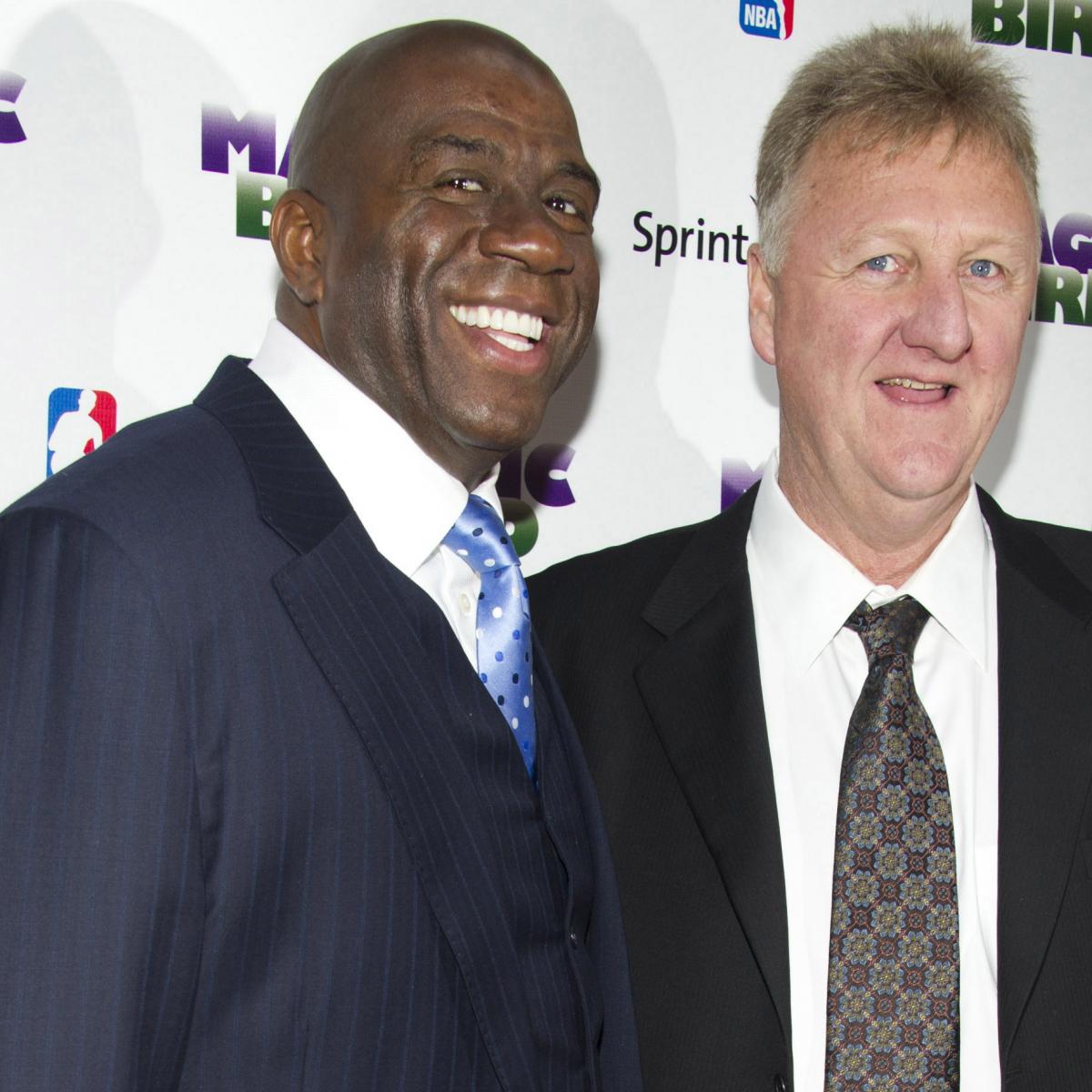Magic Johnson, Larry Bird Named Lifetime Achievement Honorees at 2019 NBA Awards | Bleacher Report | Latest News, Videos and Highlights