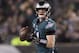 PHILADELPHIA, PA - DECEMBER 03: Carson Wentz #11 of the Philadelphia Eagles looks to pass the ball against the Washington Redskins at Lincoln Financial Field on December 3, 2018 in Philadelphia, Pennsylvania. (Photo by Mitchell Leff/Getty Images)
