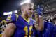 Los Angeles Rams wide receiver Cooper Kupp leaves the field after an NFL football game against the Minnesota Vikings Thursday, Sept. 27, 2018, in Los Angeles. The Rams won 38-31.(AP Photo/Jae C. Hong)
