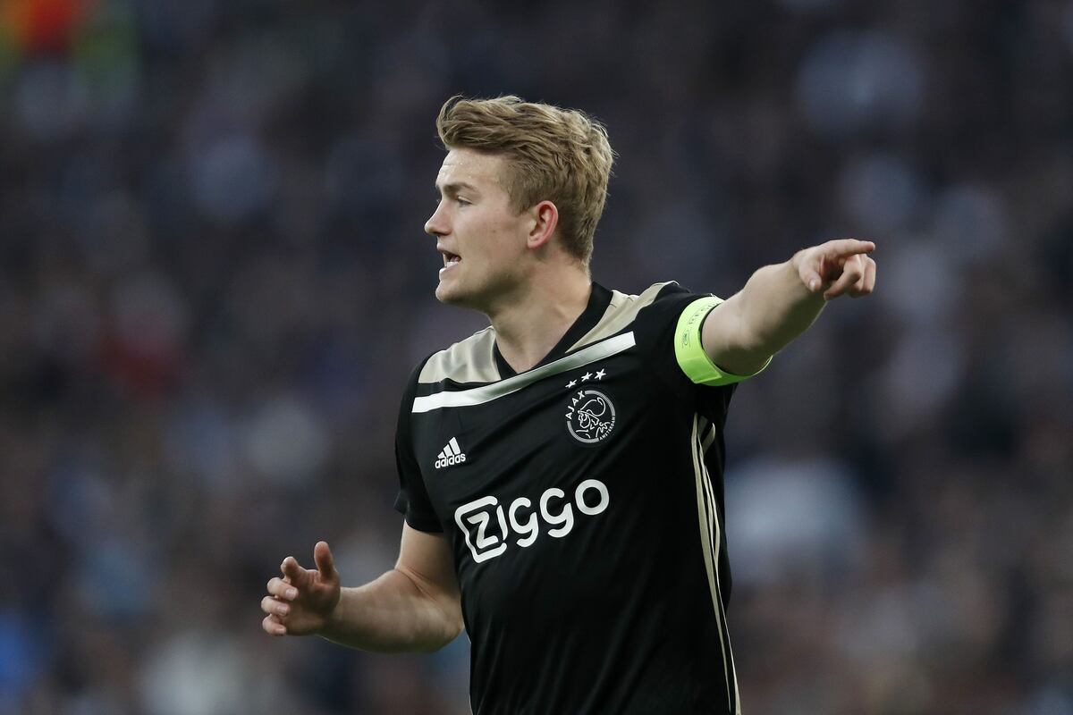 Ajax Captain Matthijs de Ligt Talks Future Amid Barcelona ...