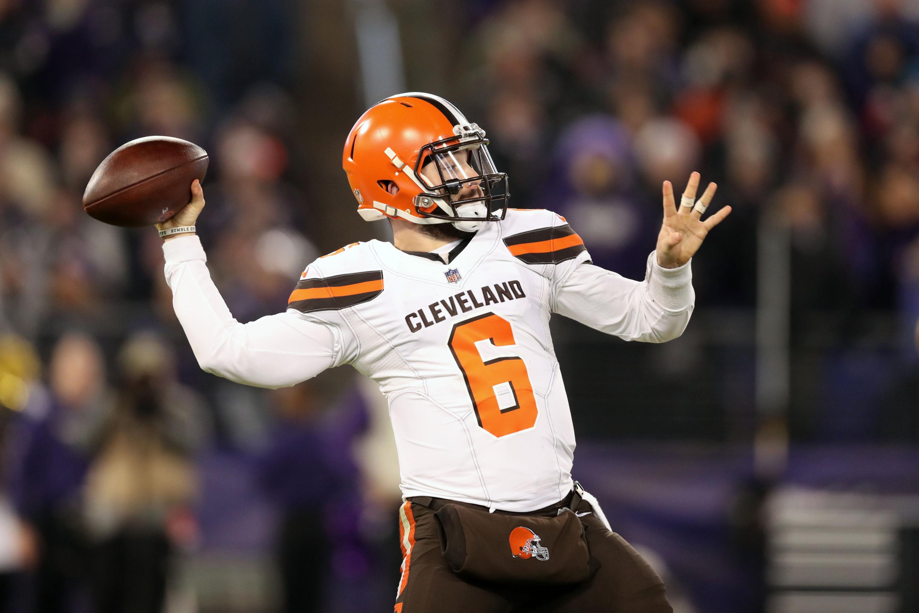 : Baker Mayfield Cleveland Browns #6 Brown Youth Player