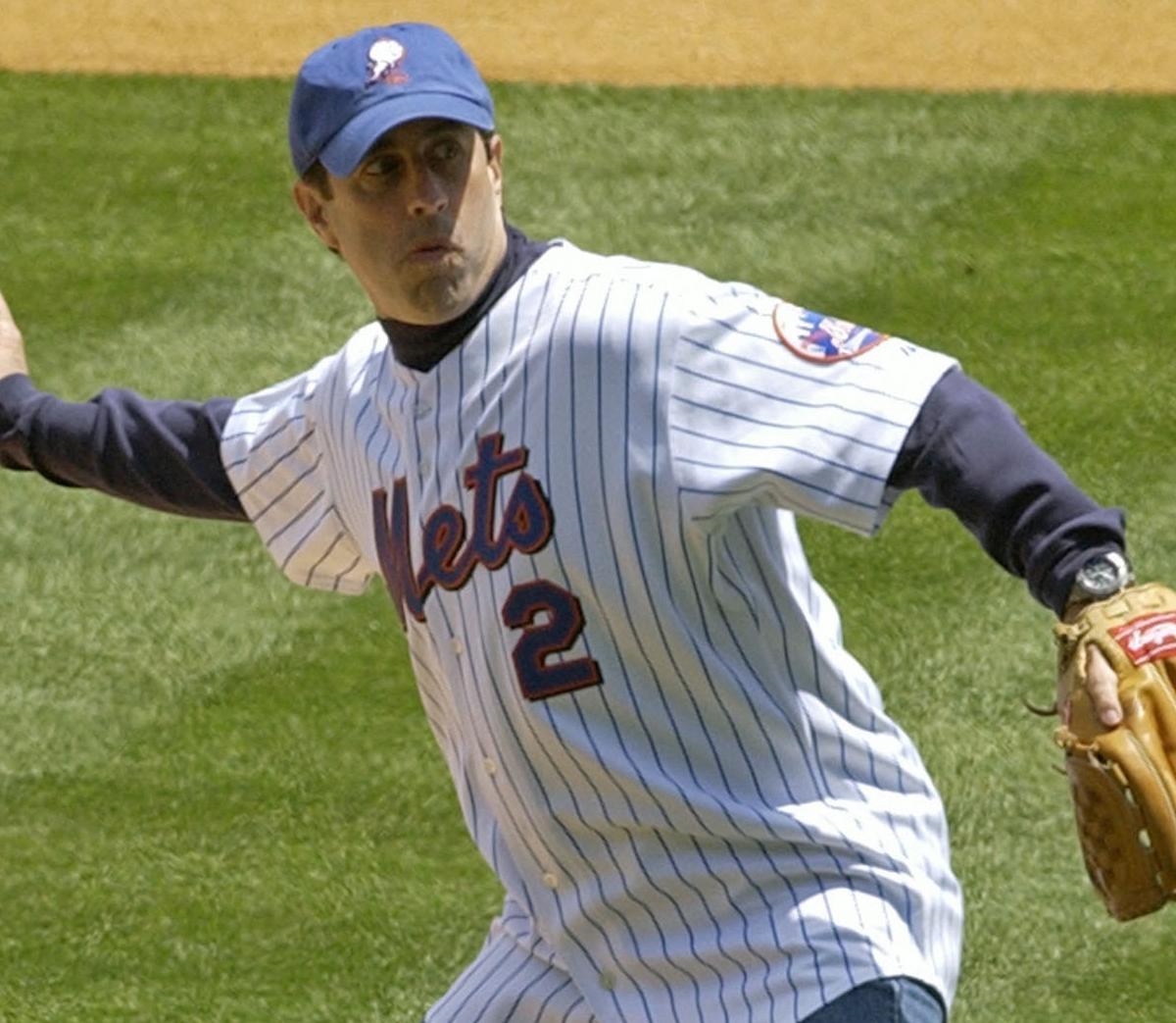 Jerry Seinfeld and Keith Hernandez Reunite at NY Mets' Citi Field