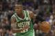 Boston Celtics guard Terry Rozier during the second half of an NBA basketball game against the Sacramento Kings, Wednesday, March 6, 2019, in Sacramento, Calif. The Celtics won 111-109. (AP Photo/Rich Pedroncelli)