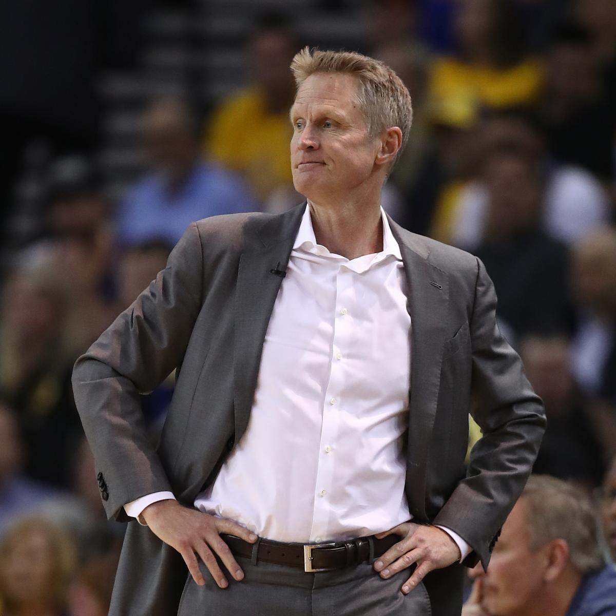 Steve Kerr Says Warriors 'Stole' Game 2 vs. Trail Blazers: 'They Outplayed Us ...1200 x 1200