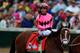 LOUISVILLE, KENTUCKY - MAY 04: Maximum Security #7, ridden by jockey Luis Saez reacts after the 145th running of the Kentucky Derby at Churchill Downs on May 04, 2019 in Louisville, Kentucky. (Photo by Tom Pennington/Getty Images)