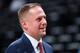 DENVER, CO - MAY 12: Denver Nuggets President Tim Connelly is seen before Game Seven of the Western Conference Semi-Finals of the 2019 NBA Playoffs against the Portland Trail Blazers on May 12, 2019 at the Pepsi Center in Denver, Colorado. NOTE TO USER: User expressly acknowledges and agrees that, by downloading and/or using this Photograph, user is consenting to the terms and conditions of the Getty Images License Agreement. Mandatory Copyright Notice: Copyright 2019 NBAE (Photo by Garrett Ellwood/NBAE via Getty Images)