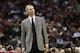 HOUSTON, TX - APRIL 05: Assistant coach Jeff Bzdelik fills in for Mike D'Antoni who is out with an illness during the game against the New York Knicks at Toyota Center on April 5, 2019 in Houston, Texas. NOTE TO USER: User expressly acknowledges and agrees that, by downloading and or using this photograph, User is consenting to the terms and conditions of the Getty Images License Agreement. (Photo by Tim Warner/Getty Images)