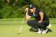 FARMINGDALE, NEW YORK - MAY 18: Brooks Koepka of the United States lines up a putt on the 15th green during the third round of the 2019 PGA Championship at the Bethpage Black course on May 18, 2019 in Farmingdale, New York. (Photo by Patrick Smith/Getty Images)