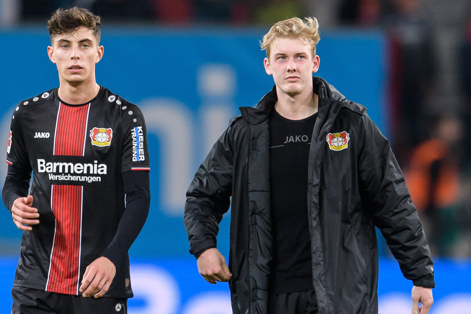 Bayer Leverkusen Hopeful Kai Havertz and Julian Brandt ...