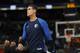 Dallas Mavericks forward Dwight Powell (7) in the first half of an NBA basketball game Thursday, March 14, 2019, in Denver. (AP Photo/David Zalubowski)