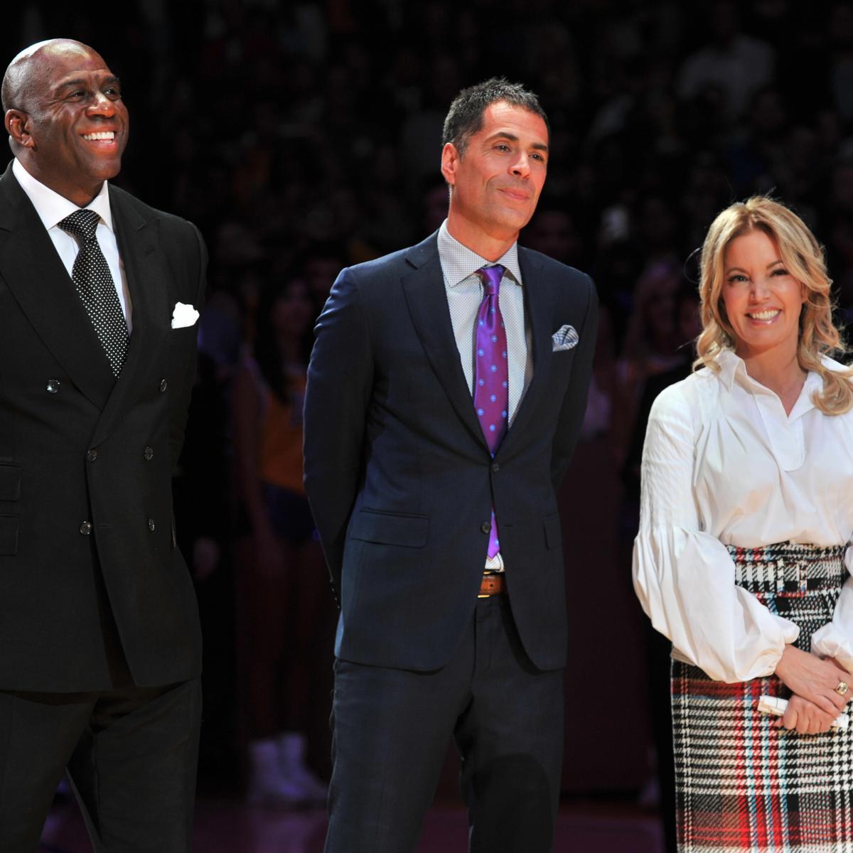 Lakers Rumors: Magic Johnson Never Told Jeanie Buss of Issues with Rob Pelinka | Bleacher Report | Latest News, Videos and Highlights