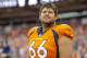 Denver Broncos offensive tackle Jared Veldheer (66) looks on against the Seattle Seahawks during the second half of an NFL football game Sunday, Sept. 9, 2018, in Denver. (AP Photo/Jack Dempsey)
