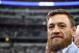 ARLINGTON, TX - OCTOBER 14: Conor McGregor is seen on the sidelines before the NFL game between the Jacksonville Jaguars and Dallas Cowboys at AT&T Stadium on October 14, 2018 in Arlington, Texas. (Photo by Ronald Martinez/Getty Images)